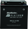 BikeMaster AGM Batterie - MS12-14-BS