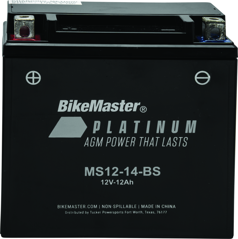 BikeMaster AGM Batterie - MS12-14-BS