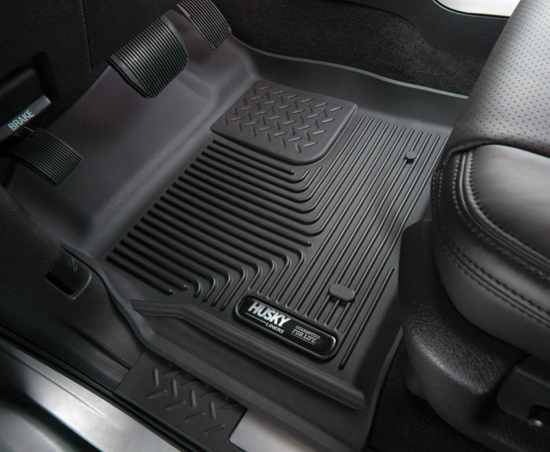 Husky Liners 12–14 Toyota Tacoma Pickup (Crew / Ext / Std Cab) X-Act Contour schwarze Bodenmatten vorne