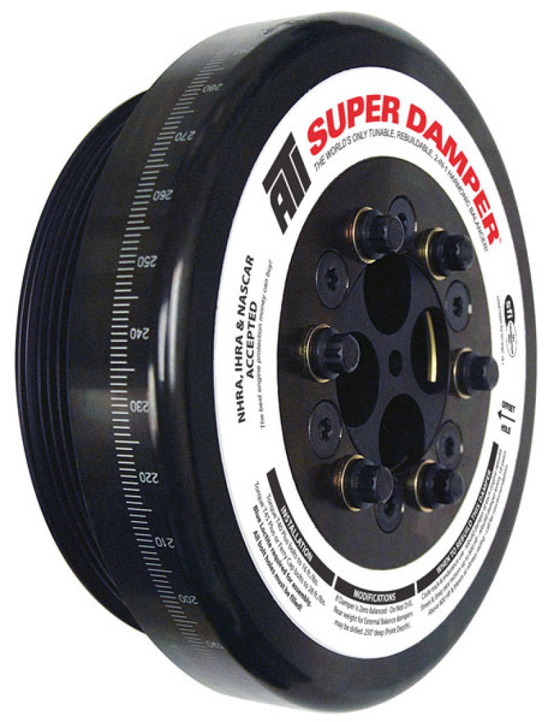 ATI-Dämpfer – 8,074 Zoll – Stahl – 8 Grv – Cummins – 4BT – 6BT – 3,9 l – 5,9 l – 3-Ring – Diesel