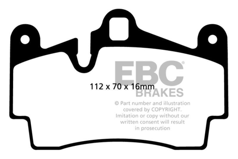 Pastillas de freno EBC Brakes Bluestuff Street y Track Day