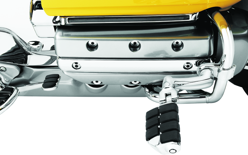 Kuryakyn Dually ISO Pegs mit 1-Zoll-Klemme, Chrom (Paar)
