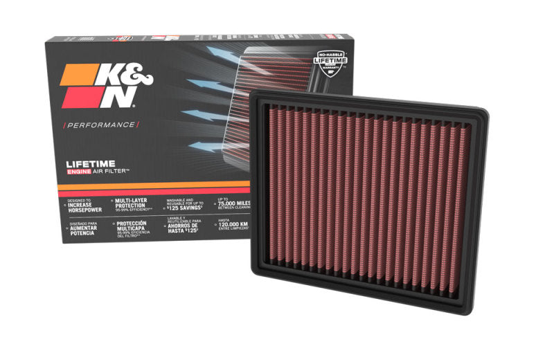 Filtro de aire de repuesto K&amp;N 2020 Ford Escape Hybrid L4-2.5L