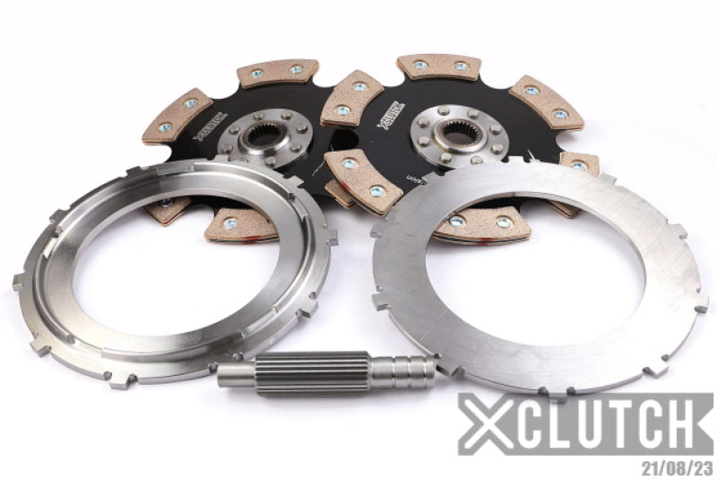 Paquete de servicio de discos múltiples de cerámica sólida de 9 pulgadas Twin Chevrolet XClutch