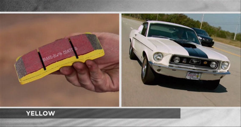 EBC 98-02 Chevrolet Camaro (4. Generation) 3.8 Yellowstuff Bremsbeläge vorne