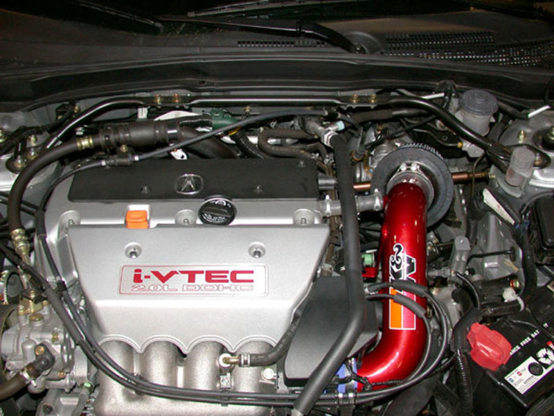 K&amp;N 02 Honda Civic Si Red Typhoon Short Ram Ansaugung