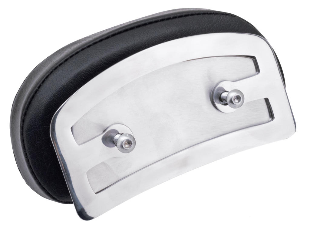 Glattes, kurzes Schienen-Sissybar-Rückenpolster für Harley-Davidson 52517-94