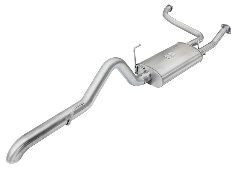 aFe MACHForce XP Exhaust Cat-Back 2.5/3in SS-409 w/ Hi-Tuck Tip Fits 05-15 Nissan Xterra V6 4.0L