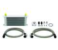 Kit de enfriador de aceite universal de 10 filas Mishimoto (líneas trenzadas de metal)
