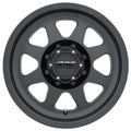Method MR701 17x9 -12mm Offset 8x6,5 130,81mm CB Mattschwarzes Rad