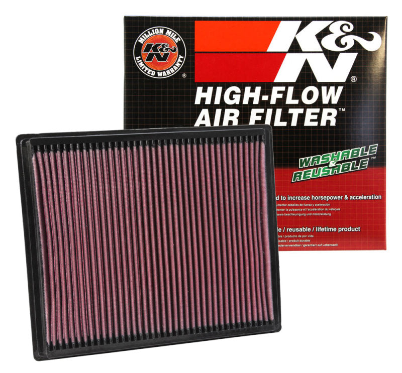 K&N For Nissan Titan & Armada 5.6L - V8 2004 Drop In Air Filter