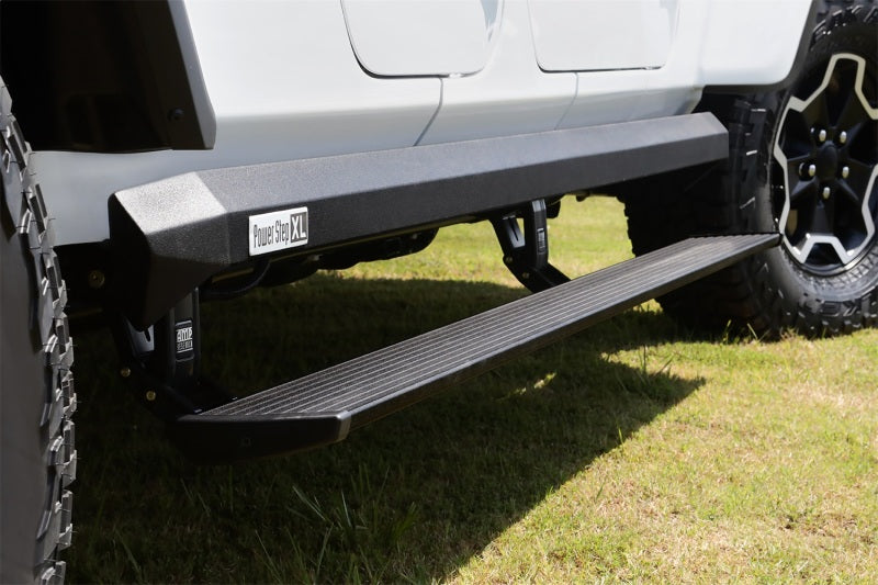 AMP Research 20-23 Jeep JT Gladiator (Launch/Overland/Rubicon/Sport/Sport S) PowerStep XL – Schwarz