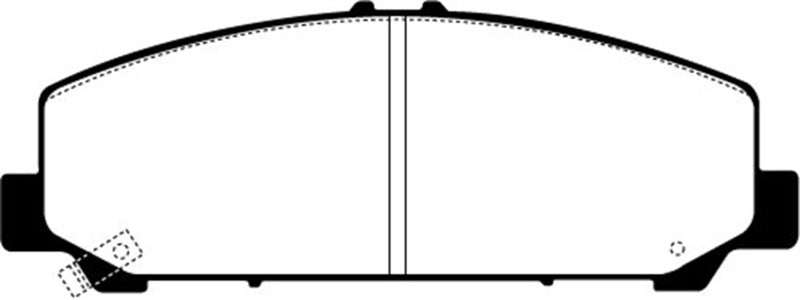 EBC For 06-07 Infiniti QX56 5.6 (Akebono) Yellowstuff Front Brake Pads