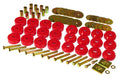 Prothane Chevy Conv Impala / Belair Body Mount Kit - Red