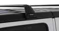 Rhino-Rack 07–22 Jeep Wrangler JK/JL 4-Türer Hardtop Vortex SG 2-Stangen-Dachgepäckträger – Schwarz
