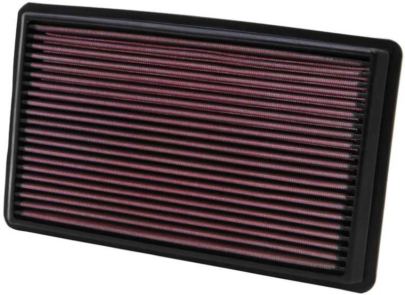 K&N 02-07 WRX/STi Drop In Air Filter 11in O/S Length / 6.563in O/S Width / 1.063in Height For Subaru