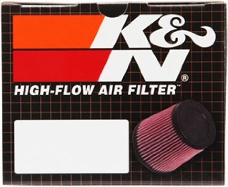 K&amp;N Filter Universal-Gummifilter 3 Flansch 4 1/2 Zoll Basis 3 1/2 Zoll Oberseite 5 3/4 Zoll Höhe