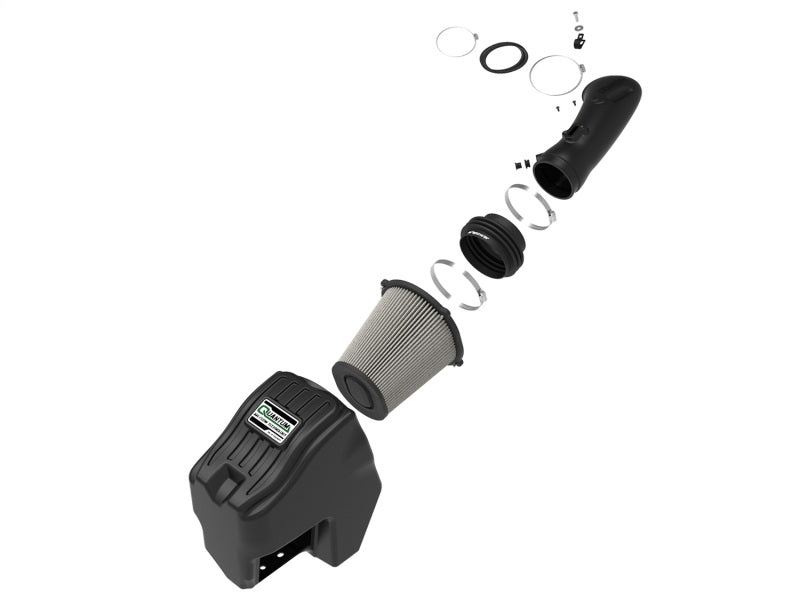 Sistema de admisión de aire frío aFe Quantum Pro DRY S 11-16 Ford Powerstroke V8-6.7L - Seco