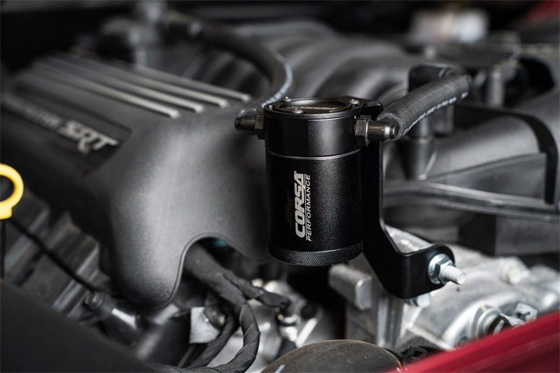 Corsa Performance Aluminium-Ölauffangbehälter mit Halterung – HEMI 6,4 l