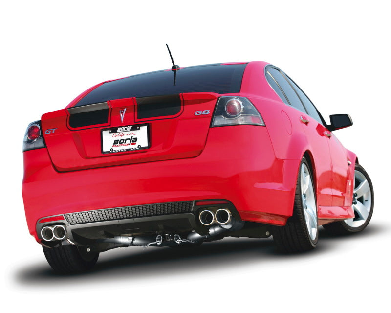 Borla 08-09 Pontiac G8/GT 6,0 l 8-Zyl. SS Catback-Auspuff mit X-Rohr