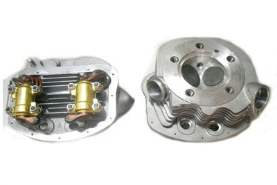 3-5/8" Big Bore Cylinder Heads For Harley-Davidson Panhead 1963-1965