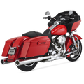 Vance & Hines HD Dresser 17-22 Hi-Output S/O Chrome Slip-On Exhaust
