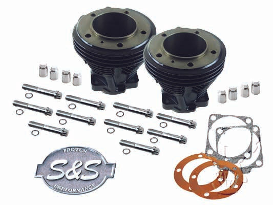 S&S 91-9021 80" Cylinder Set For Harley-Davidson Shovelhead 1978-1984