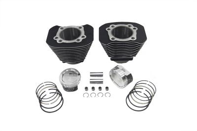 883 To 1200 Conversion Big Bore Kit Black For Harley-Davidson Sportster 2004-Up