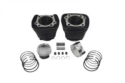 883 To 1200 Conversion Big Bore Kit Black For Harley-Davidson Sportster 1986-2003