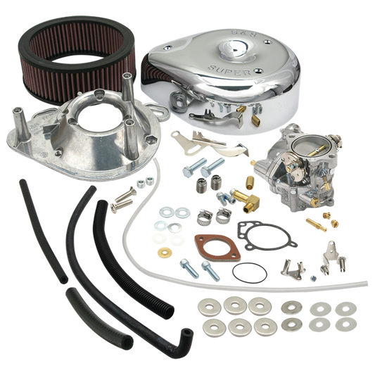 S&S 11-0440 Super E Carburetor Kit For Harley-Davidson Evolution 1984-1992