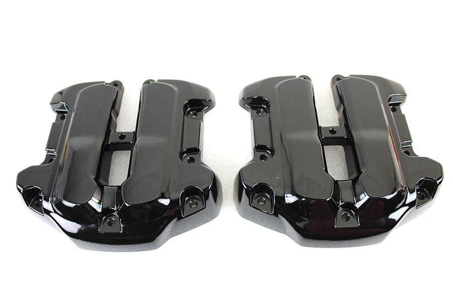 Milwaukee-Eight Gloss Black Upper Rocker Box Cover Set für Harley-Davidson M8
