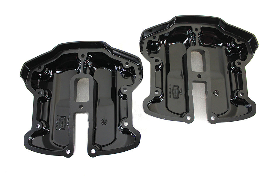 Milwaukee-Eight Gloss Black Upper Rocker Box Cover Set für Harley-Davidson M8