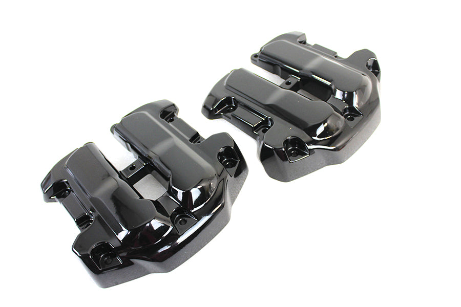 Milwaukee-Eight Gloss Black Upper Rocker Box Cover Set für Harley-Davidson M8