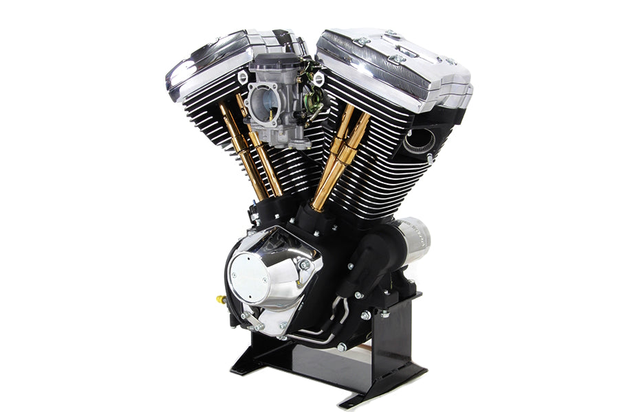 Kit de tapa de varilla de empuje con acabado de titanio para Harley-Davidson Evolution 1984-1999