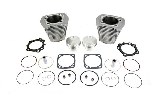 93.4" Big Bore Cylinder Kit Silver For Harley-Davidson Evolution 1984-1999