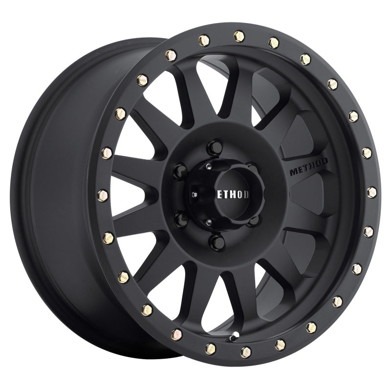 Method MR304 Double Standard 16 x 8, 0 mm Offset, 6 x 5,5, 108 mm CB, mattschwarze Felge