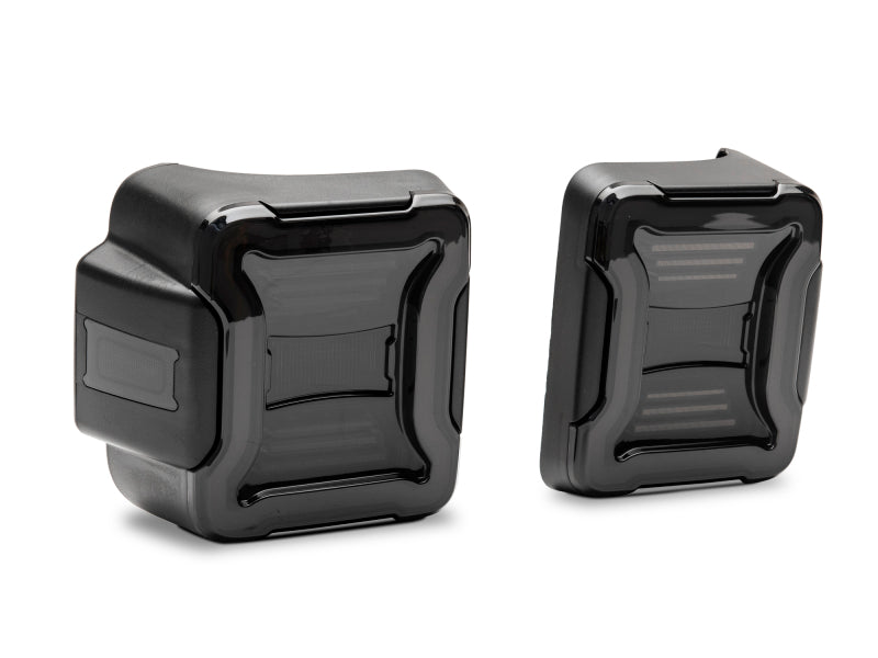 Raxiom 18-22 Jeep Wrangler JL LED-Rücklichter – schwarzes Gehäuse (getönte Linse)