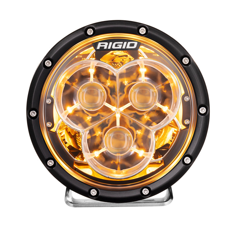 Láser de 6 pulgadas con retroiluminación ámbar de la serie 360 ​​de Rigid Industries
