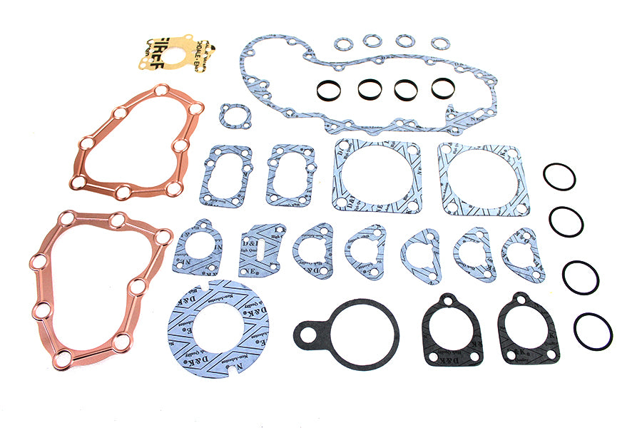 Complete Engine Gasket Kit For Harley-Davidson Flathead 1940-1973