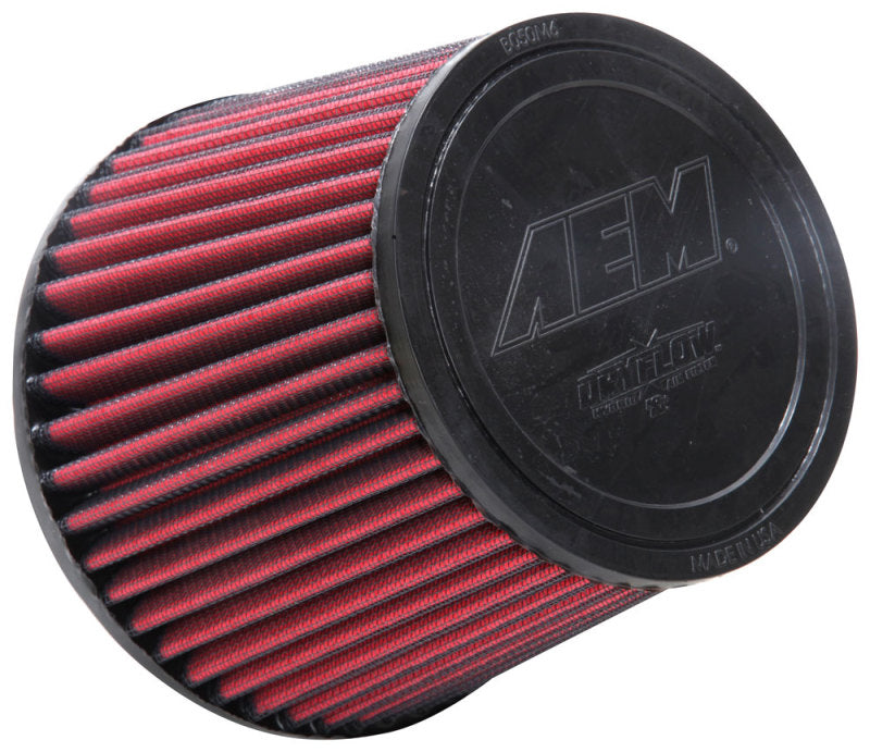 Filtro de aire DryFlow de 5 x 5 pulgadas de AEM