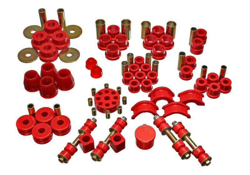 Energy Suspension For 74-78 Nissan 260Z/280Z Red Hyper-Flex Master Bushing Set