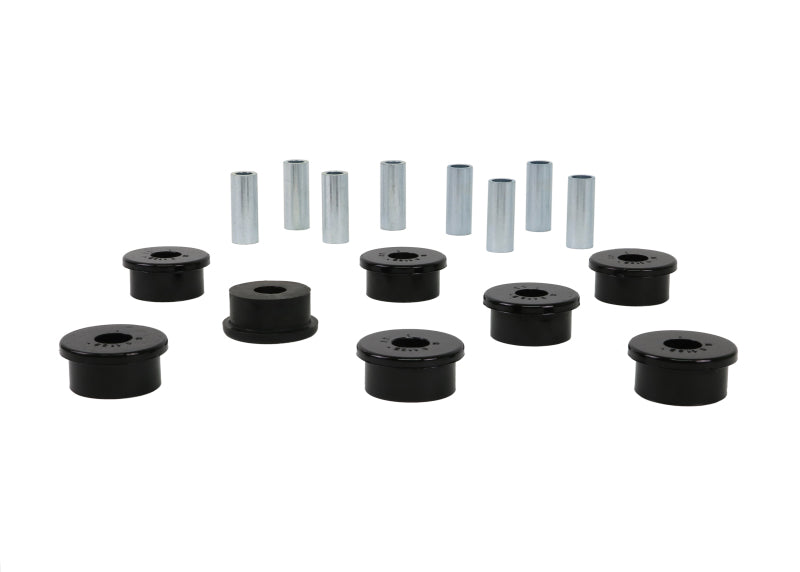 Kit de bujes de brazo de arrastre superior e inferior trasero Whiteline Plus 70-85 Toyota Celica