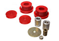 Juego de bujes de montaje de diferencial trasero rojo Energy Suspension para Chrysler Challenger 08-10/Charger 07-10 RWD