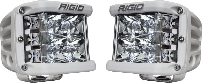 Rigid Industries D-SS - Foco - Juego de 2 - Carcasa blanca
