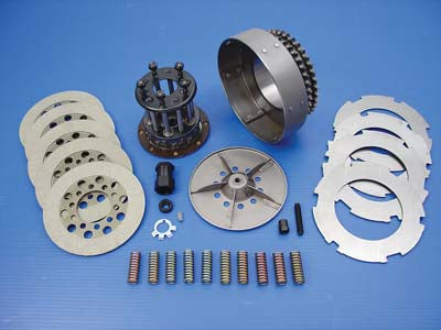 Complete Clutch Drum Kit For Harley-Davidson 1941-1984 With Kickstart