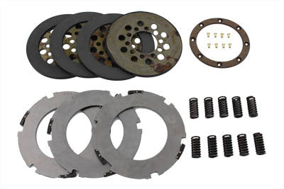 Heavy Duty Police Type Clutch Pack Kit For Harley-Davidson 1941-1967