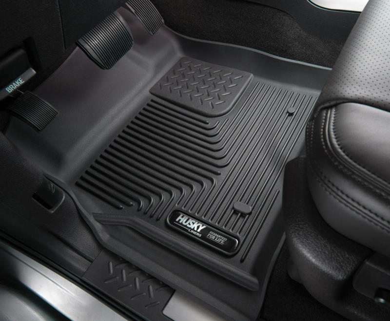 Husky Liners 02-16 Dodge Ram 2500 Quad Cab X-Act Contour schwarze Bodeneinlagen mit Mittelhöcker