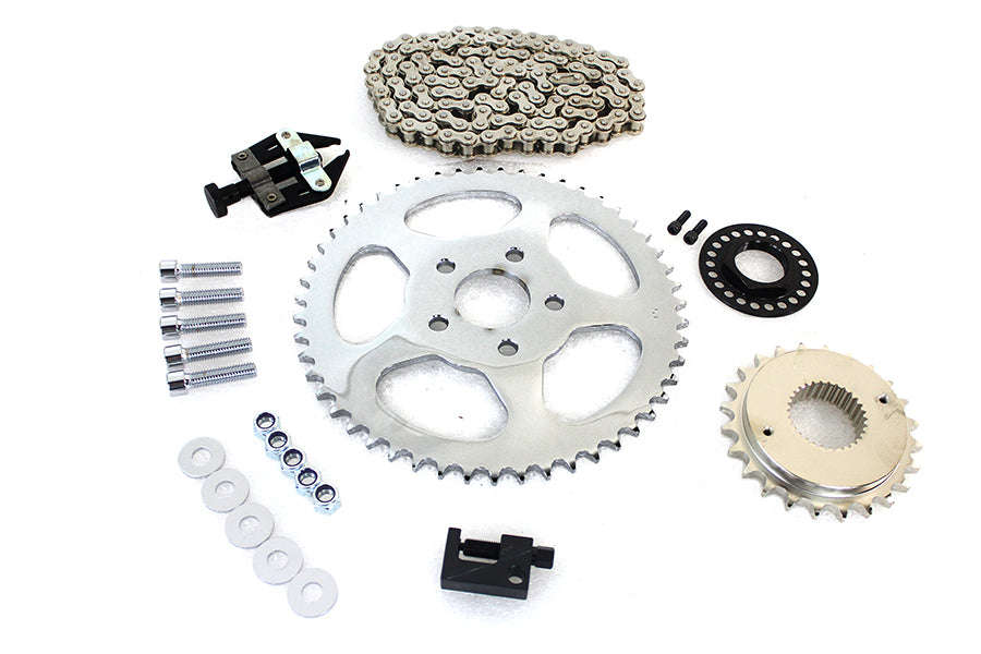 Rear Chain Conversion Drive Kit For Harley-Davidson Softail Twin Cam 2007-2017