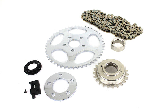 Wide Tire Chain Drive Conversion Kit for Harley-Davidson Sportster 1991-1999