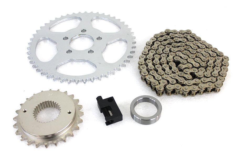 Rear Chain Drive Conversion Kit For Harley-Davidson Twin Cam Touring 2007